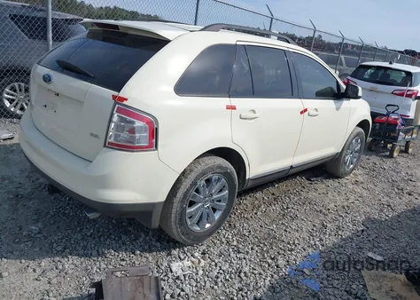 2007 Ford Edge Sel из США, поврежденный, VIN 2FMDK38C57BA99527